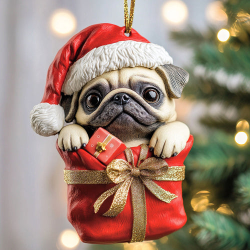 Festive Snout CP1510003CL Christmas Ornament