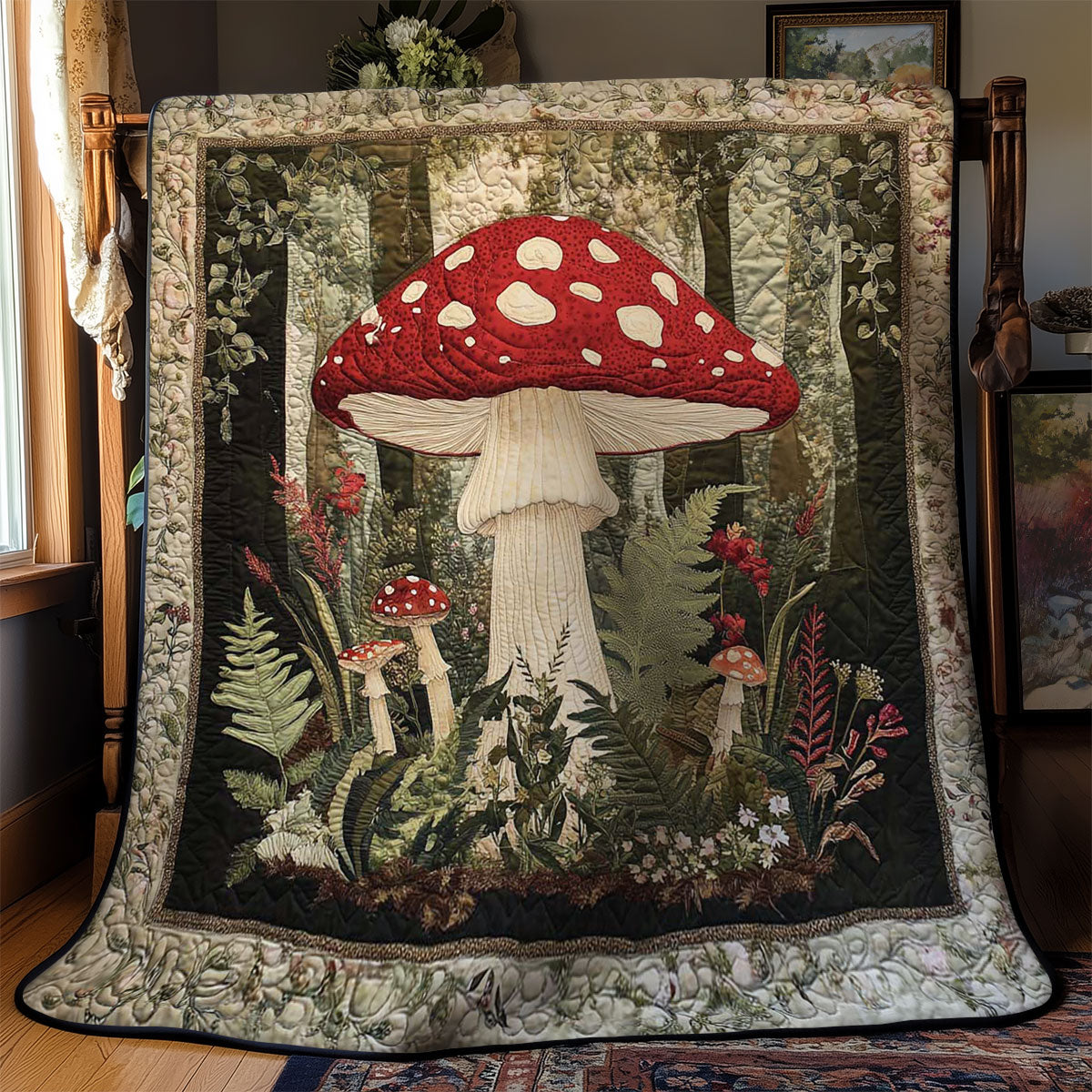 Forest Mushroom WN1303077CL Quilt