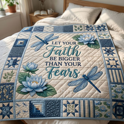 Blue Serenity Faith WN2204003CL Quilt