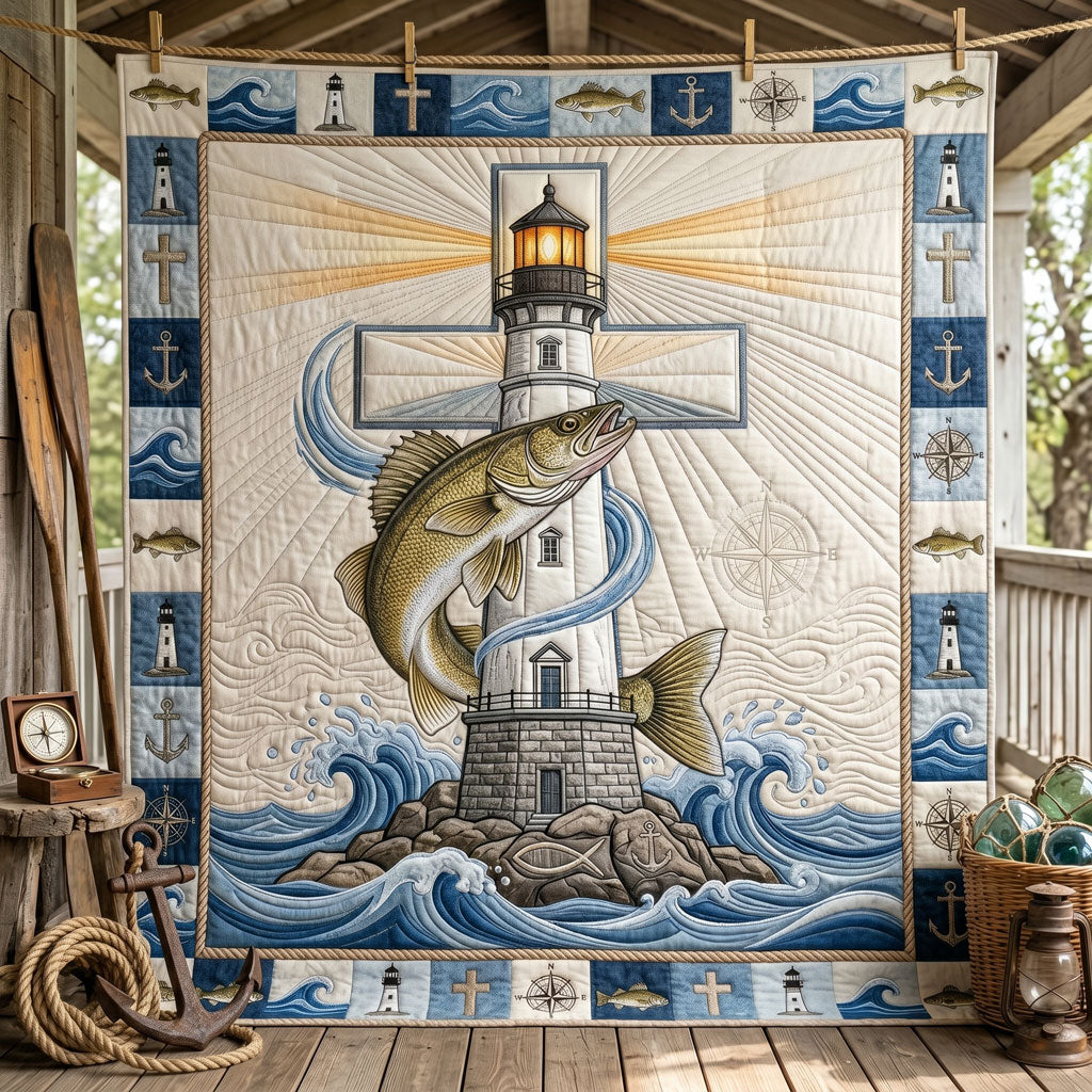 Guiding Light Walleye Cross WN1606008CL Quilt