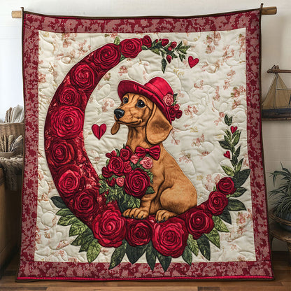 Luna Rose Dachshund WN1701044CL Quilt