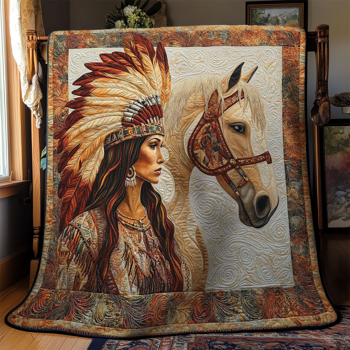 Horse Guardian WN0402005CL Quilt