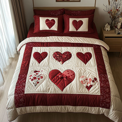 Love Heart QA1201033CL Duvet Cover Set