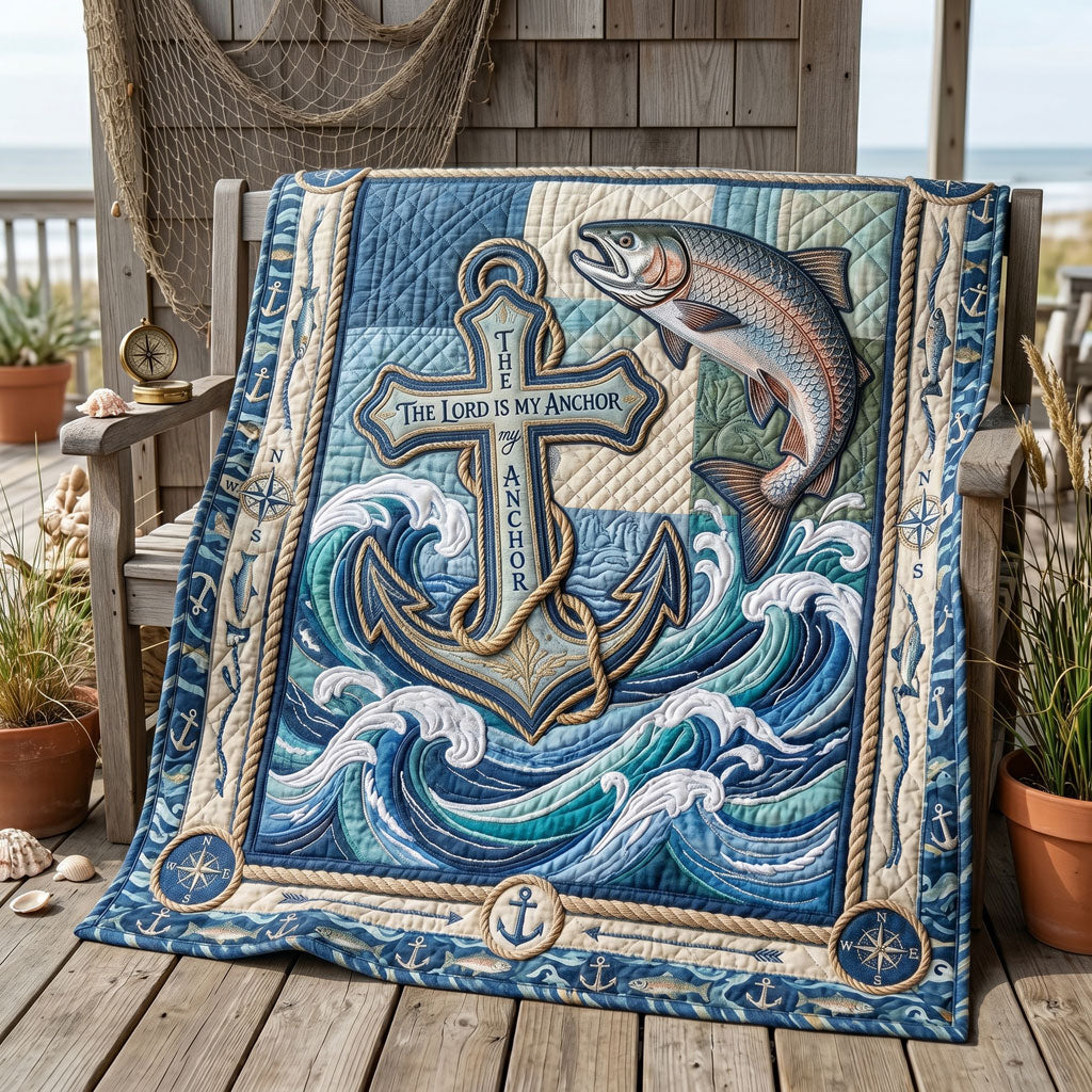 Ocean Cross Anchor WN1305016CL Quilt