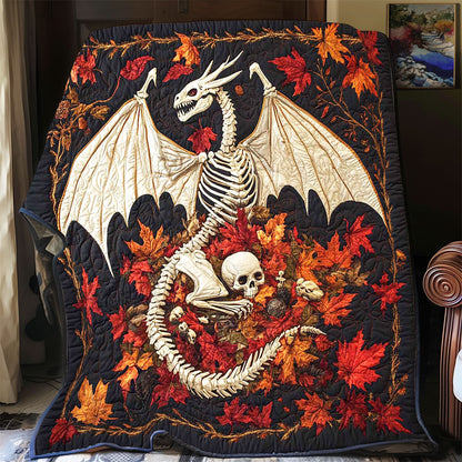 Autumn Skull Dragon WP1402005CL Quilt