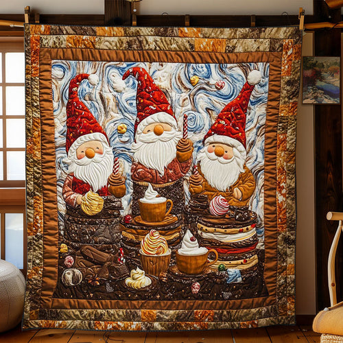 Sweet Gnome Treats WN1001033CL Quilt