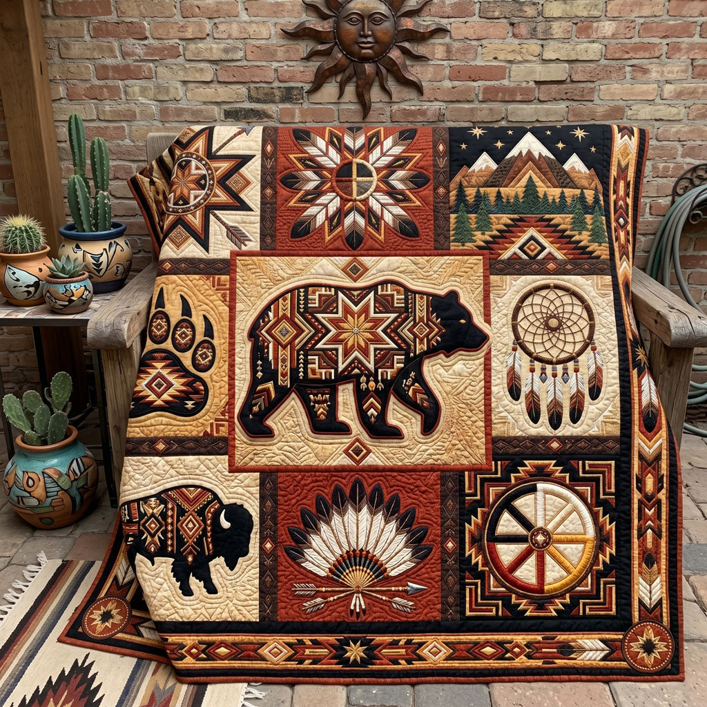 Spirit Bear Heritage WN0806013CL Quilt