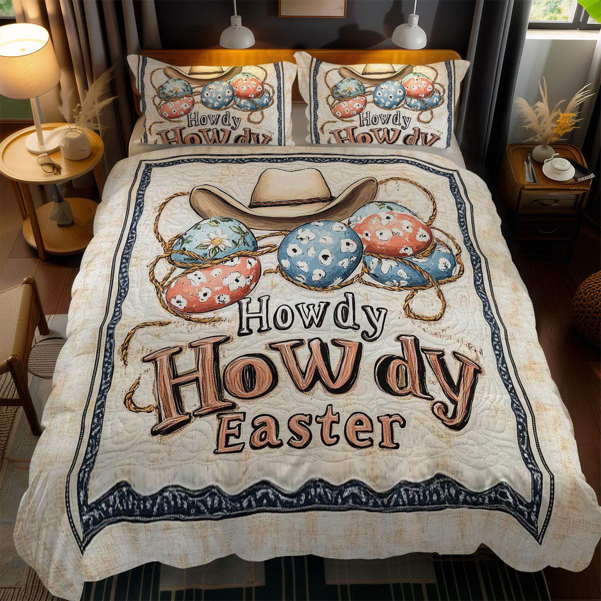 Howdy Easter Delight WN1103123CL Duvet Cover Set