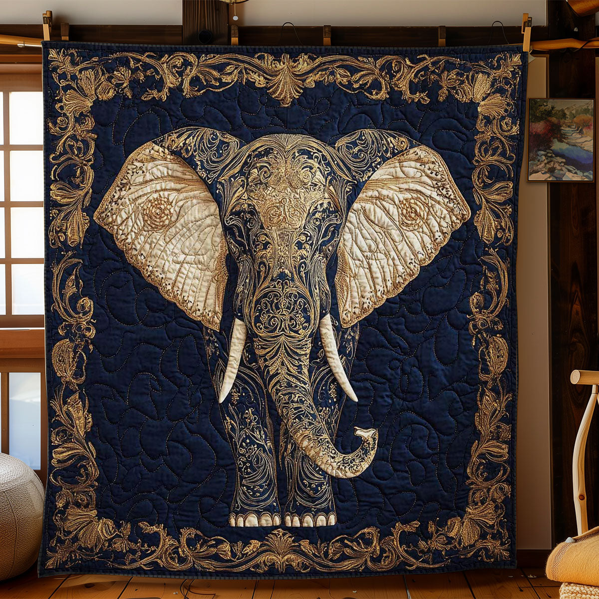 Regal Elephant WN1003019CL Quilt