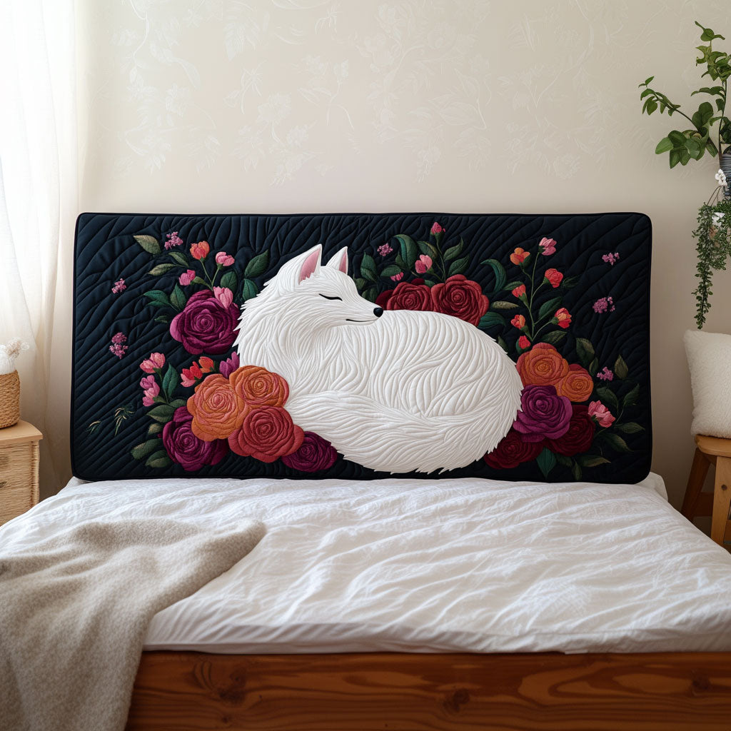 White Fox Petal Dream KL0801010CL Quilted Headboard Slipcover
