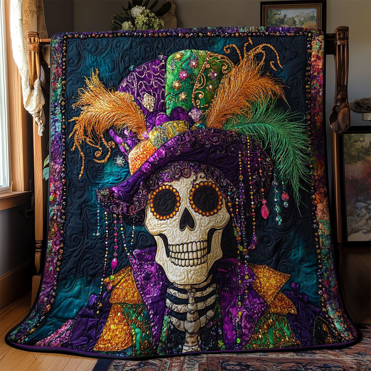 Mystic Skull WN1403065CL Quilt