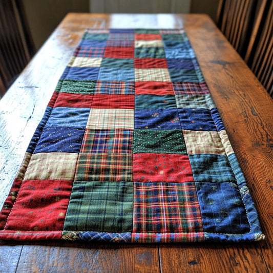 Vintage Patchwork WJ2804025CL Quilted Table Runner