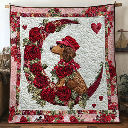 Petal Dachshund WN1701054CL Quilt