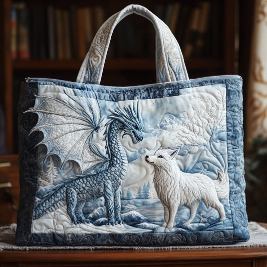 Ancient Dragon WN0701032CL Quilted Tote Bag