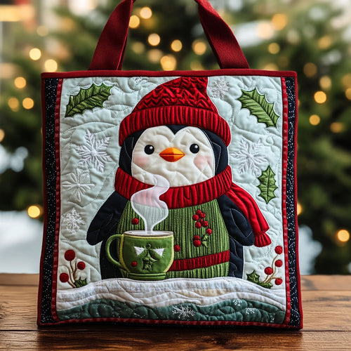 Cozy Penguin CW3110021CL Quilted Tote Bag