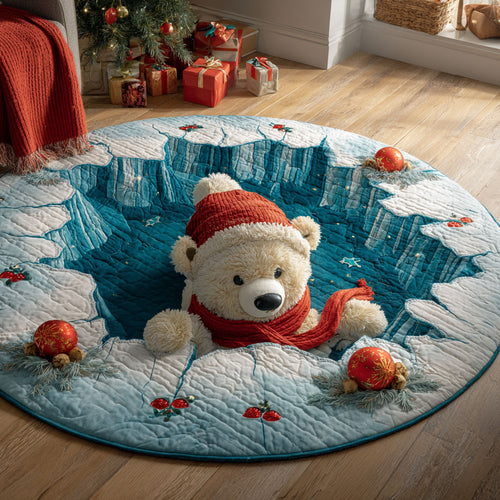 Polar Pit CW2811013CL Quilted Round Mat