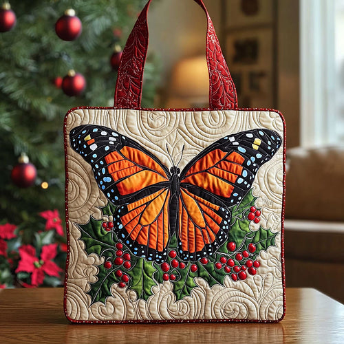 Holly Monarch QA0212033CL Quilted Tote Bag