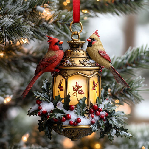 Golden Light Cardinal WN2110047CL Christmas Ornament