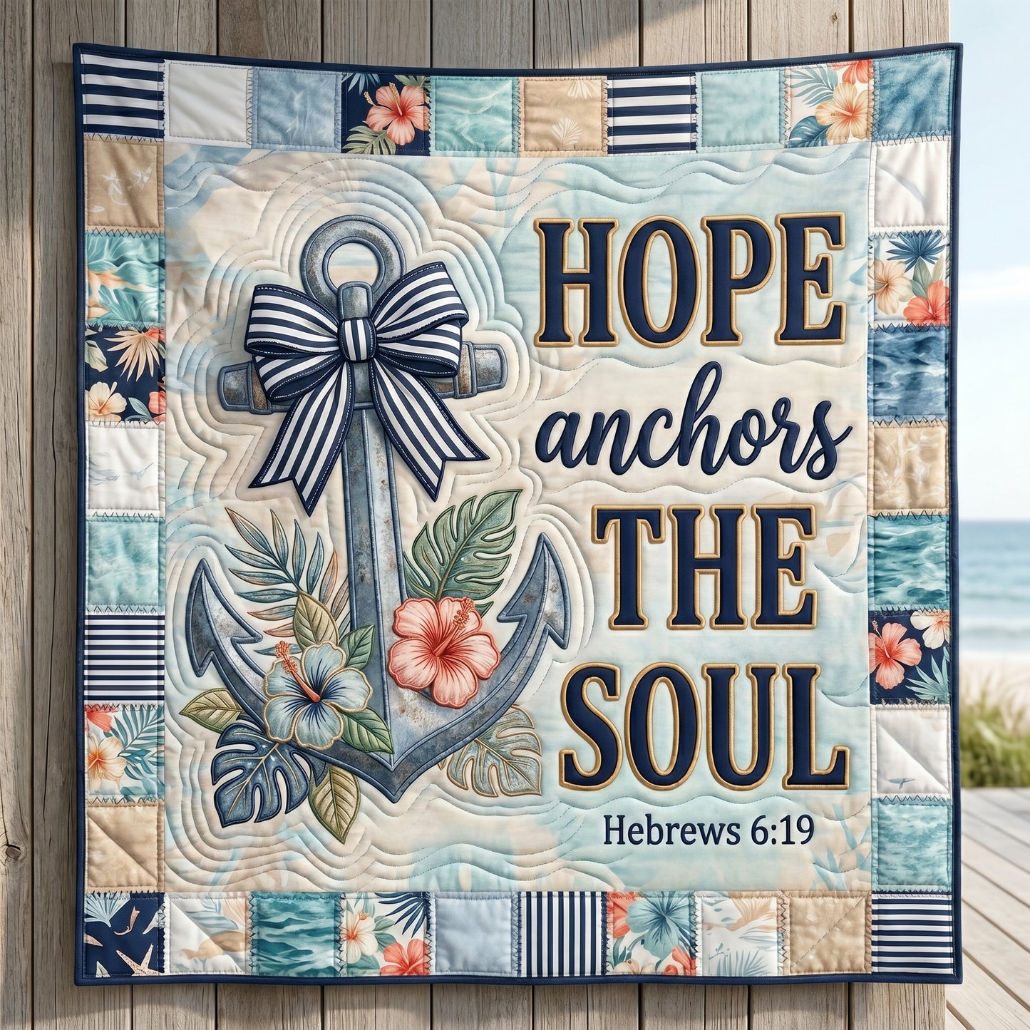 Hope Anchor The Soul XR2904013CL Quilt