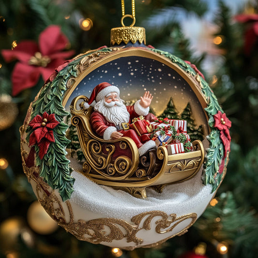 Santa Magic CW1710037CL Christmas Ornament