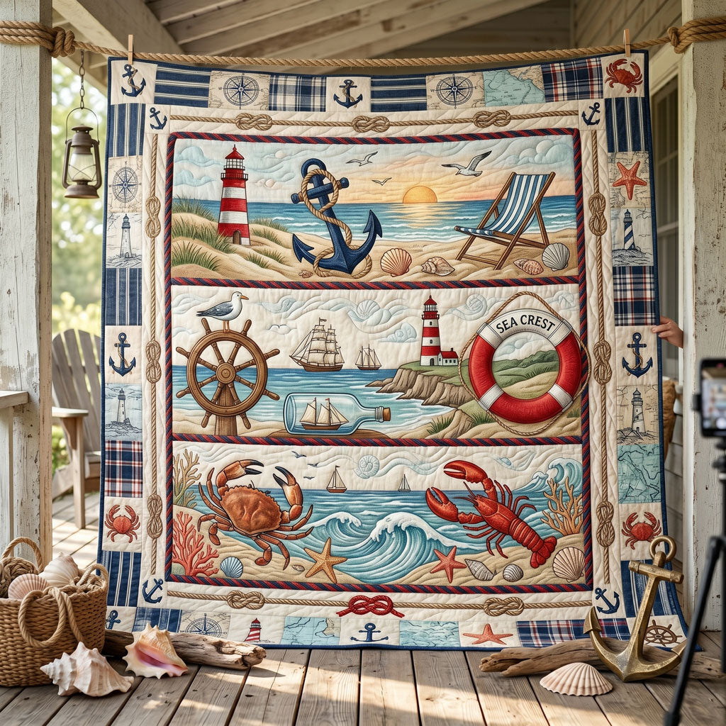 Seaside Harbor Memories WN2505018CL Quilt