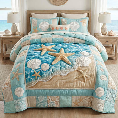 Coastal Starfish XR2105003CL Duvet Cover Set