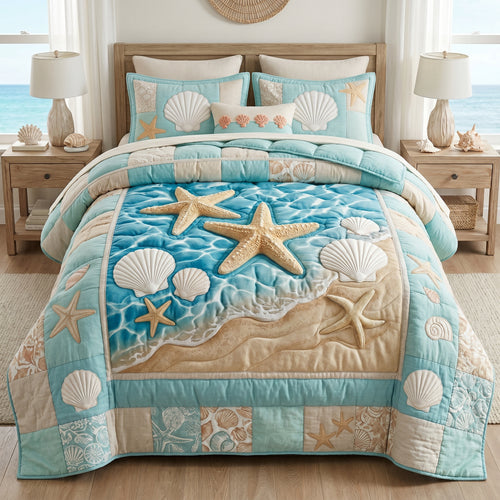 Coastal Starfish XR2105003CL Duvet Cover Set