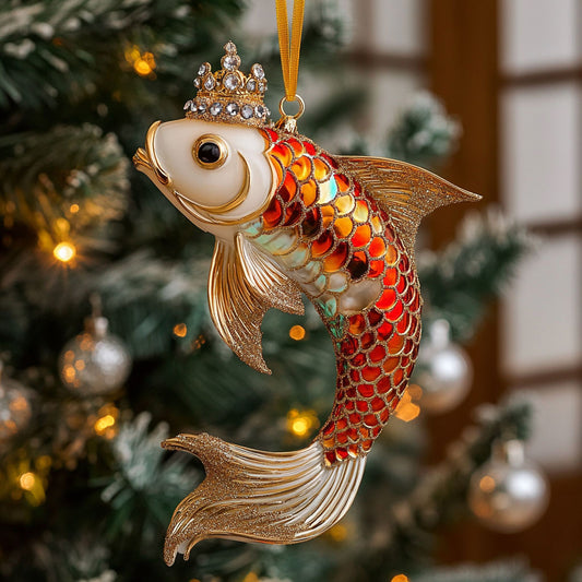 Koi Glow CW0912031CL Christmas Ornament
