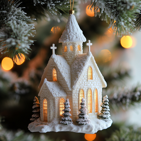 Chapel Light CP2811139CL Christmas Ornament