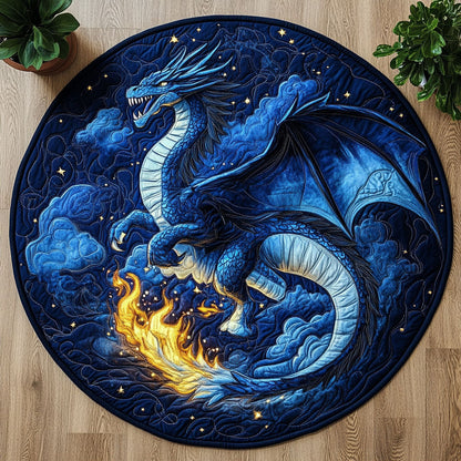 Dragon Spirit CW2005264CL Quilted Round Mat