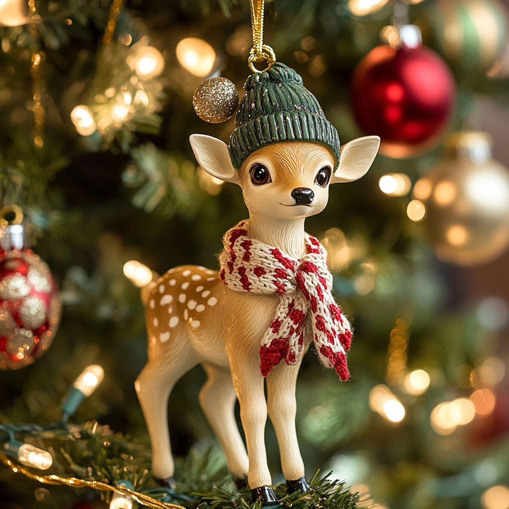 Christmas Deer CW1410041CL Christmas Ornament