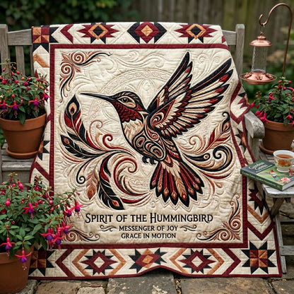 Spirit Of The Hummingbird WN0906015CL Quilt