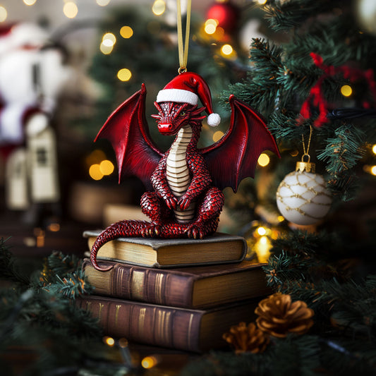 Yuletide Dragon WN1512069CL Christmas Ornament