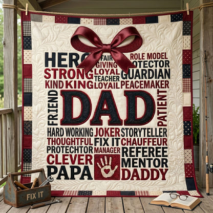 Dad's Many Roles WN1006009CL Quilt