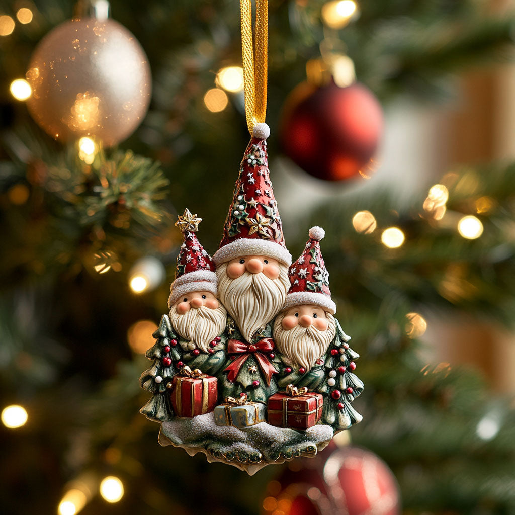 Holiday Gnome CW2710020CL Christmas Ornament