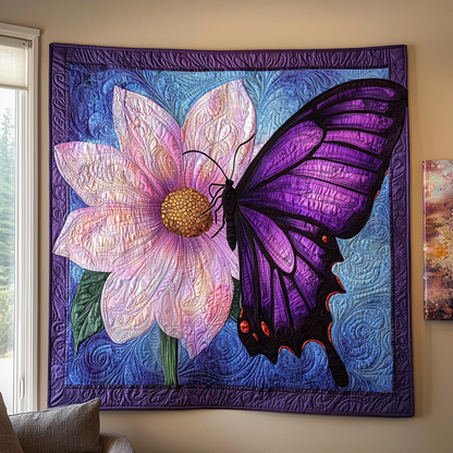 Violet Spirit Butterfly QA1601004CL Quilt