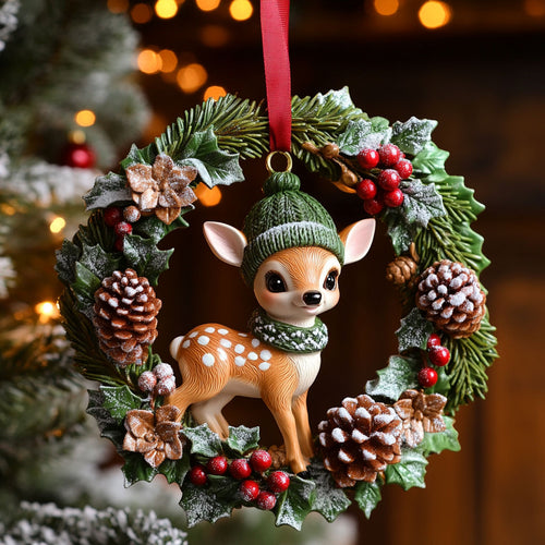 Merry Deer CW1410055CL Christmas Ornament