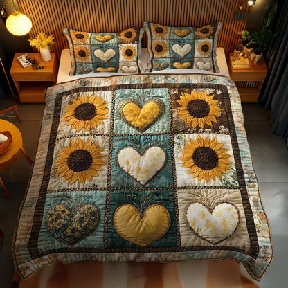 Heart Of Sunflower WN0302064CL Duvet Cover Set