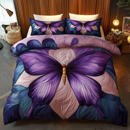 Violet Spirit Butterfly QA1601019CL Duvet Cover Set