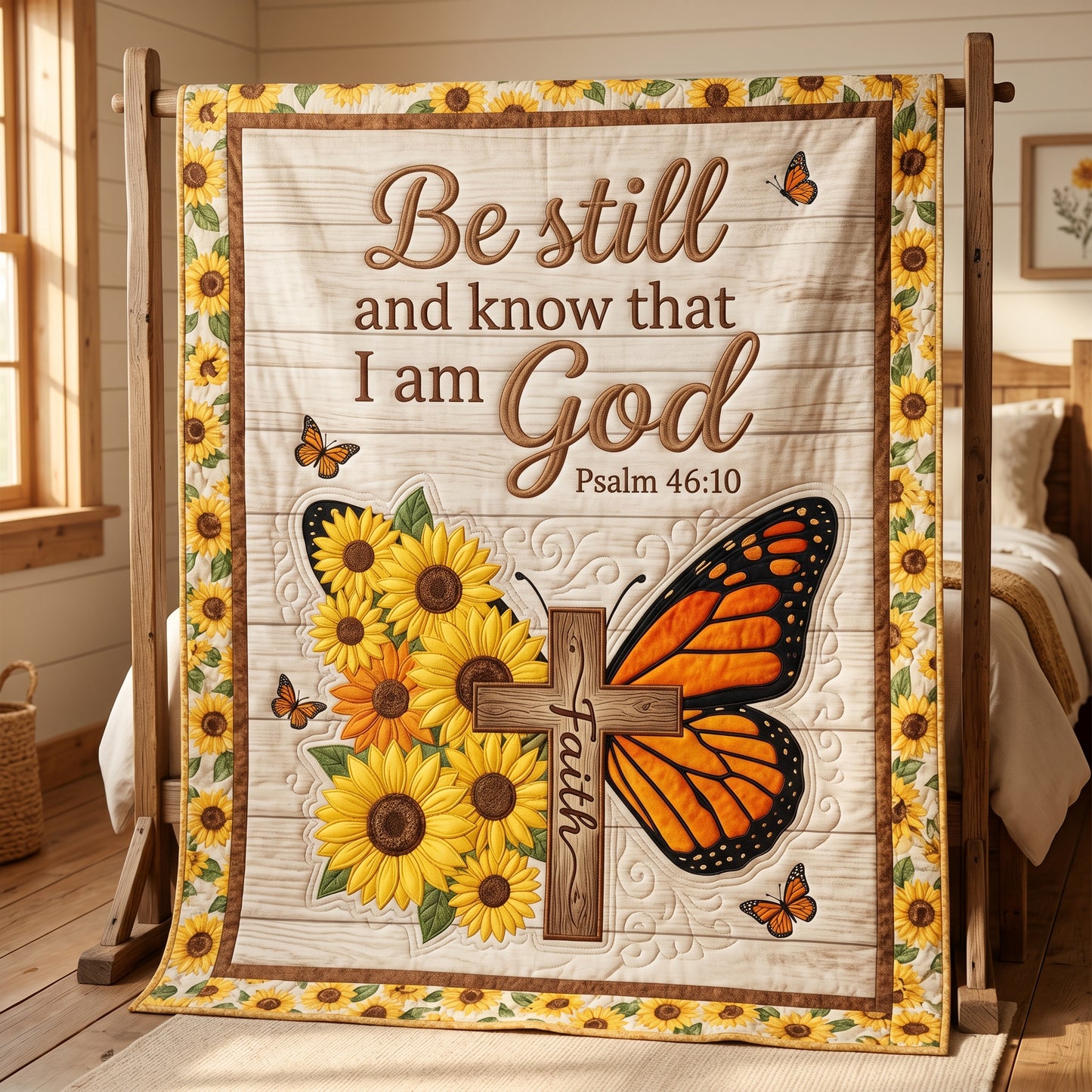 Be Still Faith XR2004014CL Quilt