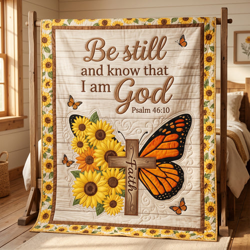Be Still Faith XR2004014CL Quilt