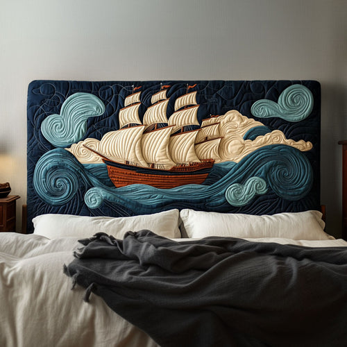 Tall Ship KL0801021CL Quilted Headboard Slipcover