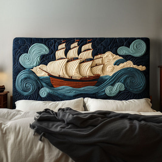 Tall Ship KL0801021CL Quilted Headboard Slipcover