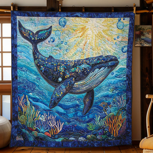 Ocean Whales WN0803056CL Quilt