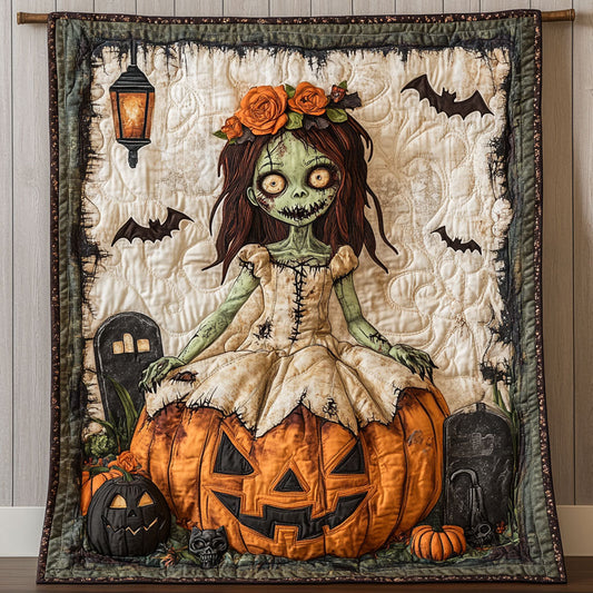 Pumpkin Bride CP3007034CL Quilt