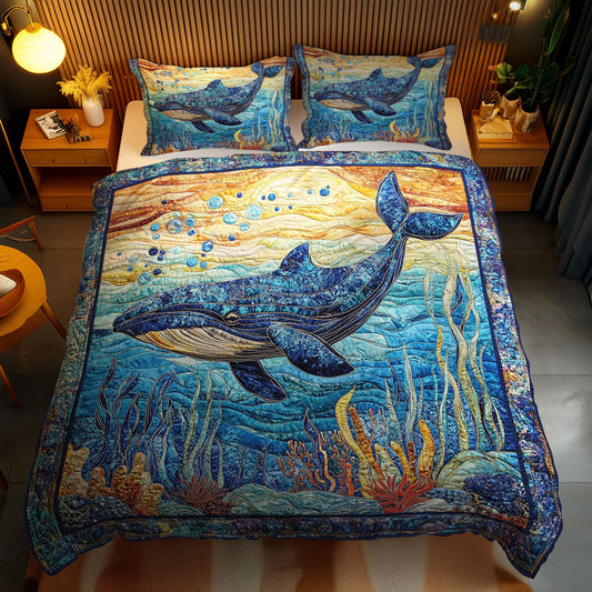 Celestial Whales WN0803079CL Duvet Cover Set