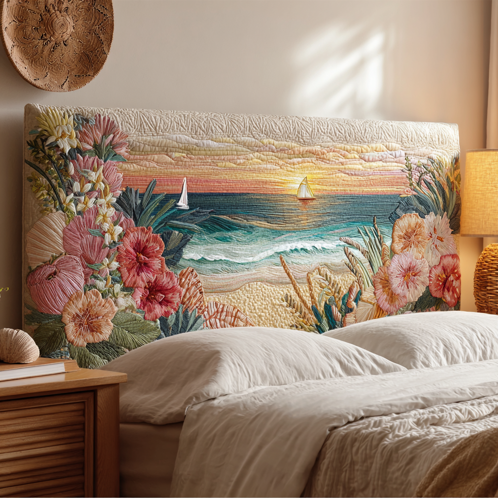 Golden Sunset XR3012007CL Quilted Headboard Slipcover