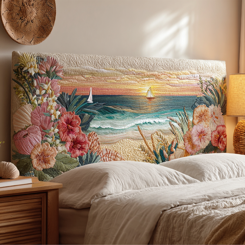 Golden Sunset XR3012007CL Quilted Headboard Slipcover