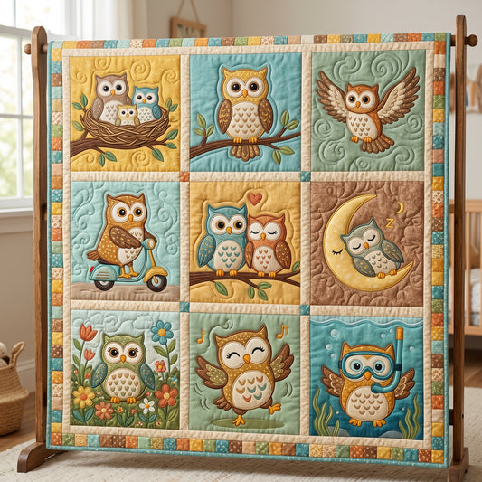 Daily Owl XR1704005CL Quilt