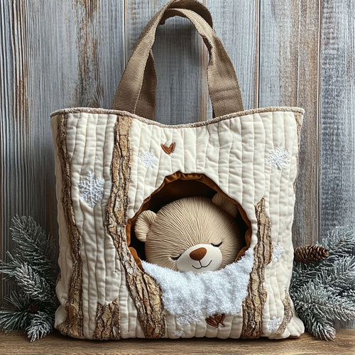 Cuddle Bear CP0112200CL Quilted Tote Bag